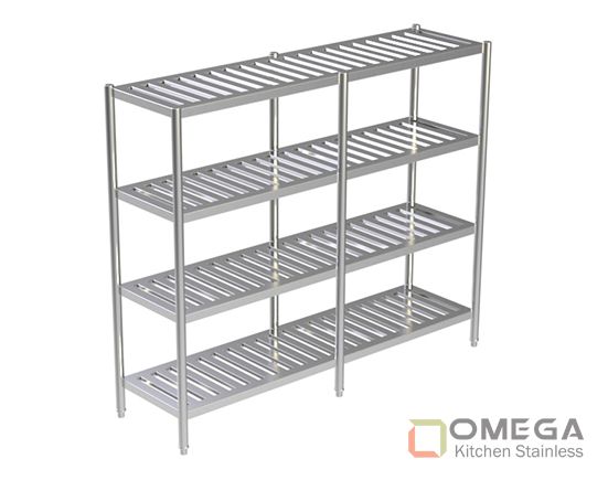 4 - Tiers Slatted Shelves 2