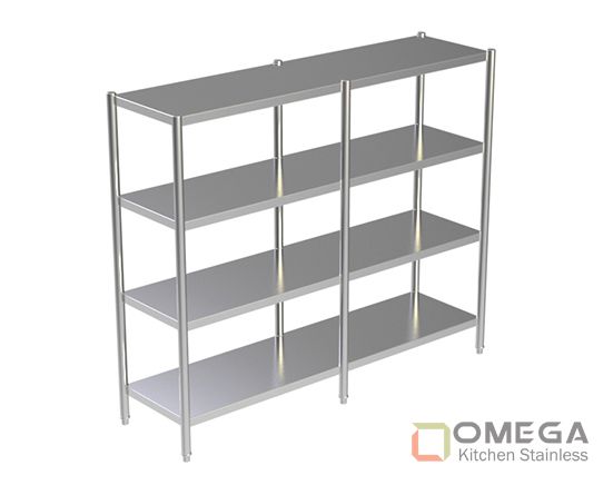 4 - Tiers Plain Shelves 2