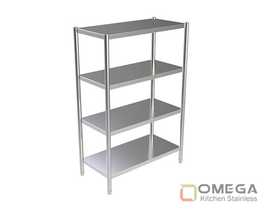 4 - Tiers Plain Shelves 1