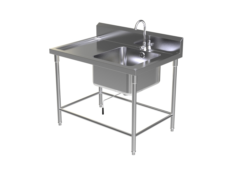 Sink Table W/Faucet 6