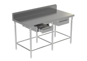 Work Table with drawers 6