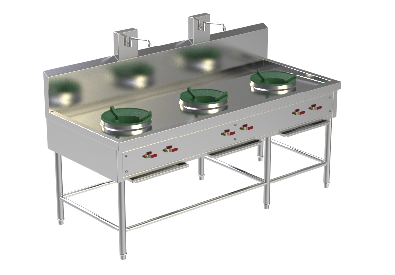 Burners Thai Range W/Faucet 3